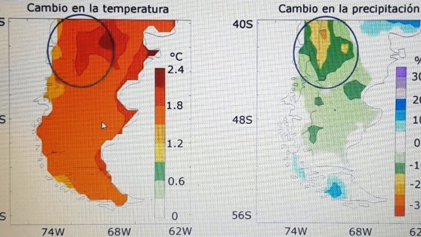 Técnicos y funcionarios de la patagonia participaron del taller "Anticipación al cambio climático"