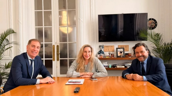 Sáenz gestionó obras y transporte en una reunión con Nación