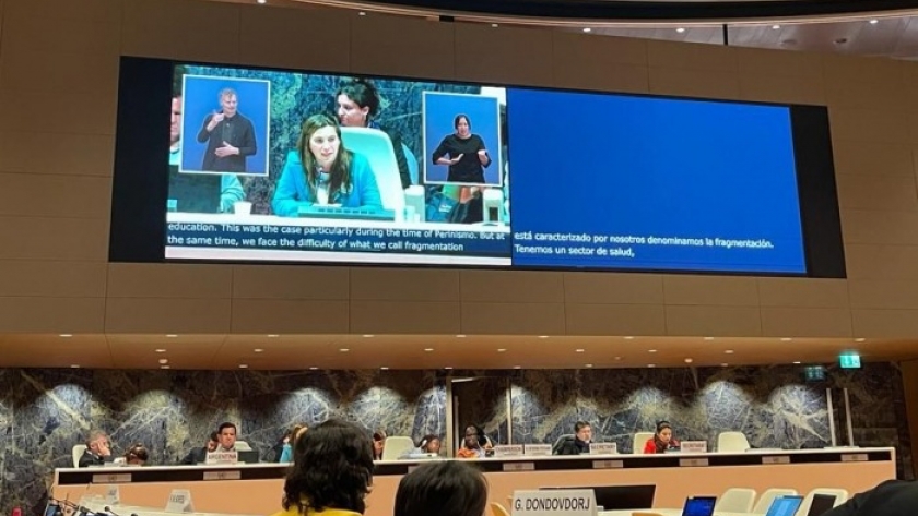 La Provincia expuso en la ONU sobre el modelo de desmanicomialización