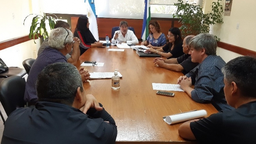 El Gobierno recibió a la CGT Atlántica para generar una mesa de diálogo