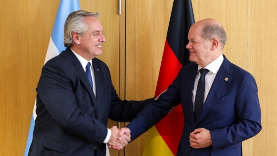 El presidente remarcó el rol estratégico de Argentina en materia energética junto al canciller de Alemania, Olaf Scholz