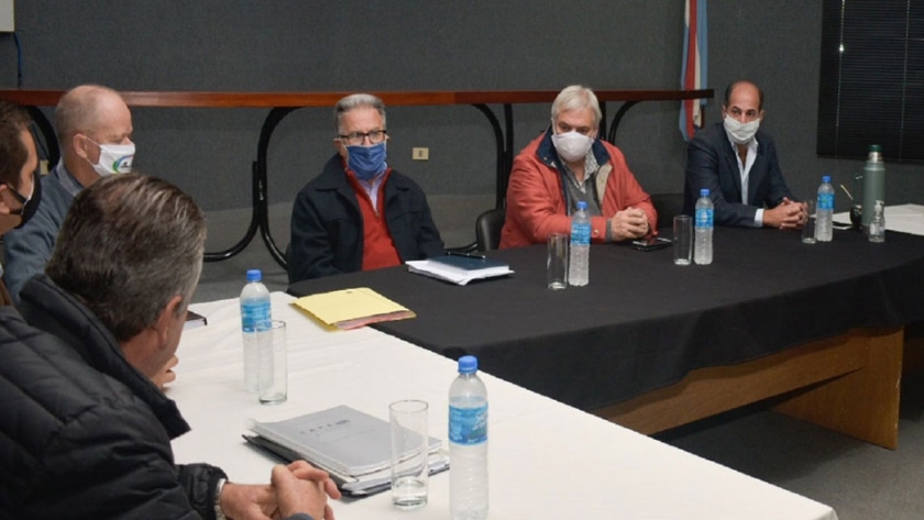 El directorio de Cafesg se reunió con el intendente de Santa Ana