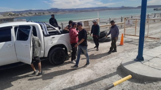 Pescadores artesanales bloquean puerto chubutense