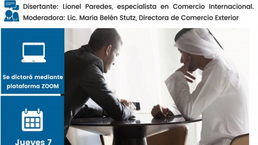 Exportaciones: El ministerio de  Agricultura, Ganadería, Industria y Comercio invita a videoconferencia sobre el mercado de Medio Oriente