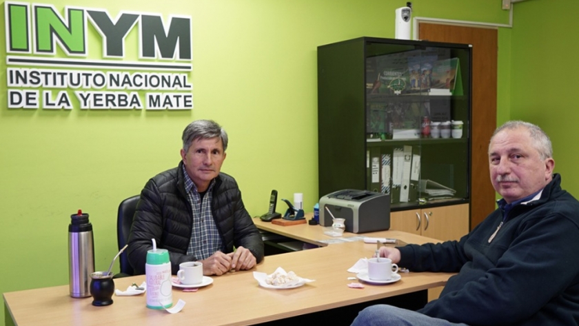 El diputado Hugo Passalacqua visitó el Instituto Nacional de Yerba Mate