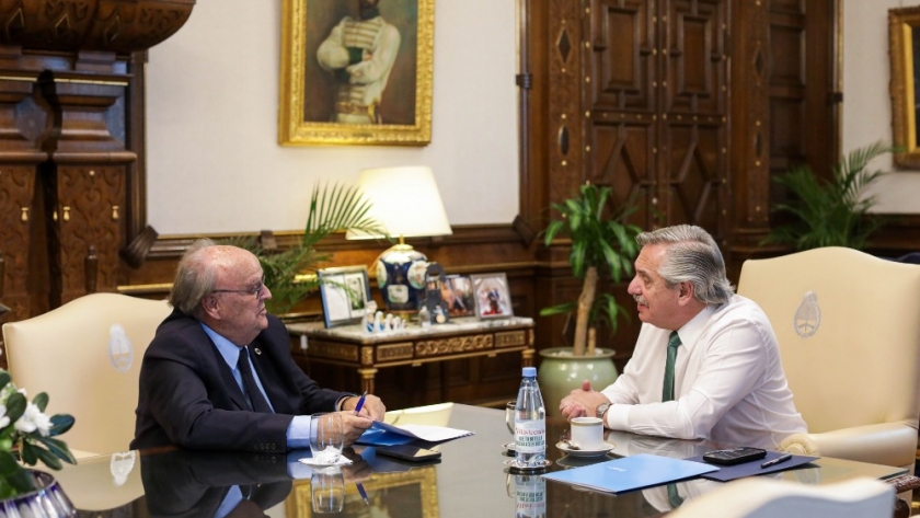 El presidente recibió al secretario de Industria y Desarrollo Productivo, José Ignacio de Mendiguren
