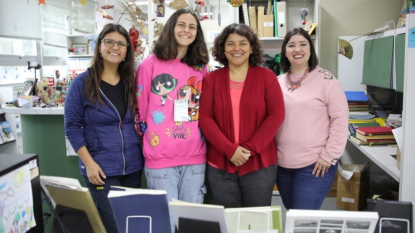 La biblioteca del INIDEP recibe a estudiante de la UNMDP en el marco de una práctica profesional