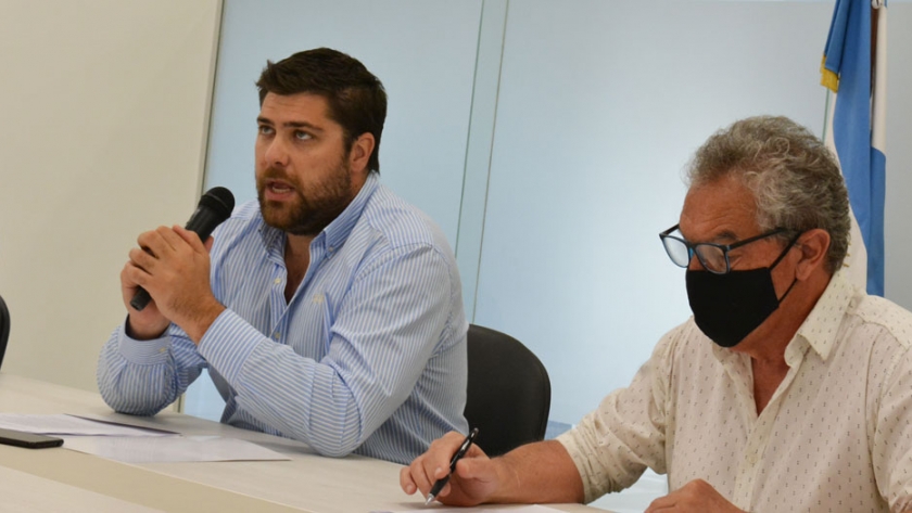 Encuentro con representantes empresarios para trabajar una agenda común