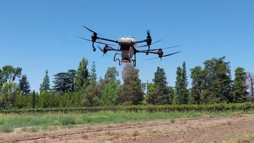 El uso de drones para optimizar la siembra de pasturas