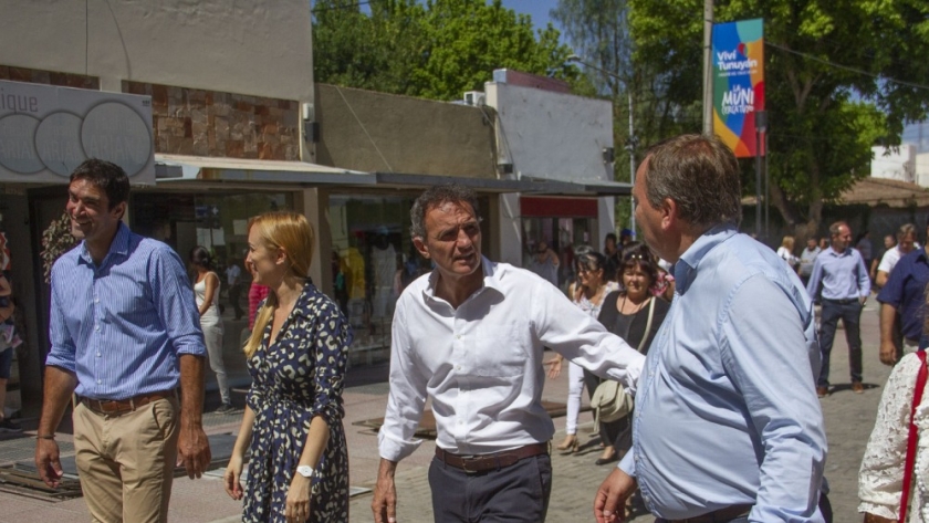 En Mendoza, Katopodis inauguró y recorrió obras en Tunuyán