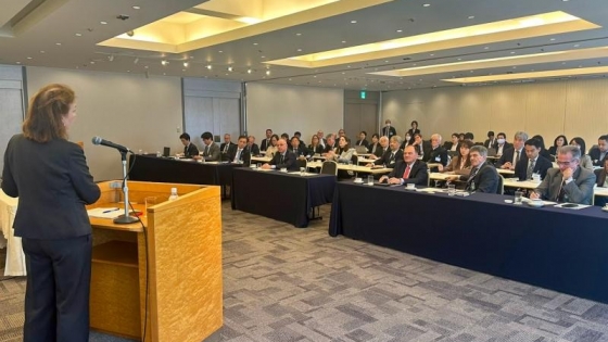 Segundo día de Mondino en Tokio: reuniones con empresas japonesas y acuerdo de cooperación en energía nuclear