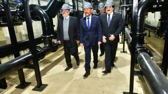 Clorinda: El gobernador Insfrán inauguró la nueva planta de agua potable