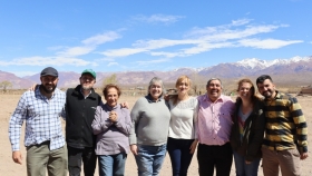 Mendoza: Presencia territorial para acompañar la producción local y a la comunidad