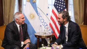 Argentina - Estados Unidos: Cafiero y el embajador Marc Stanley se reunieron por el 200 aniversario de las relaciones bilaterales