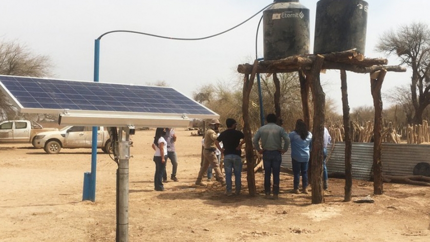 Agua potable en Las Tranquitas
