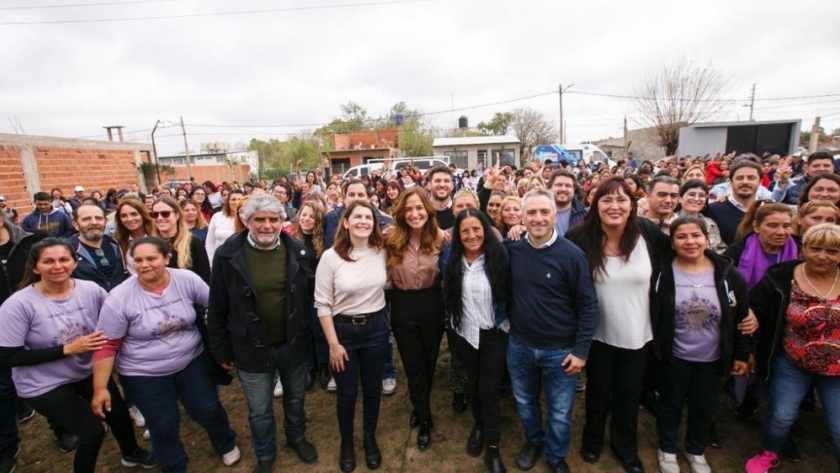 En Moreno, Victoria Tolosa Paz encabezó el octavo sorteo del programa Mi Pieza