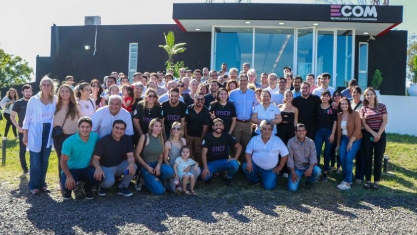El gobierno inauguró el nuevo centro de operaciones y logística de ECOM