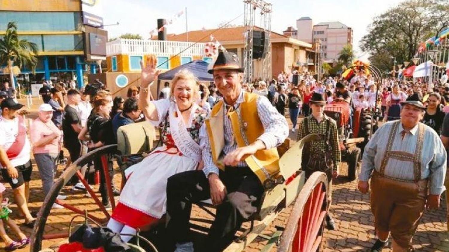 Oberá cerró la Fiesta Nacional del Inmigrante con ocupación hotelera plena y visitantes de seis países