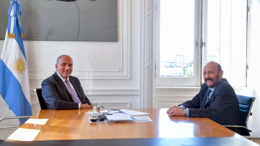 El gobernador Insfrán se reunió con el jefe de Gabinete de la Nación