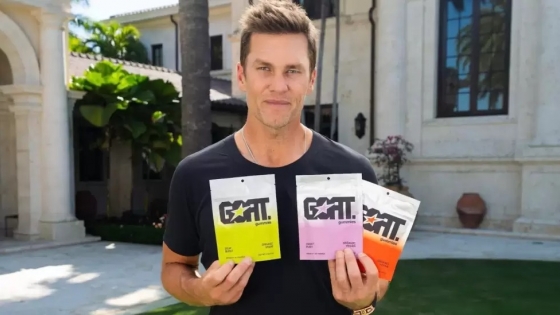 La nueva jugada de Tom Brady: del Super Bowl a los snacks veganos con fruta real y sin aditivos