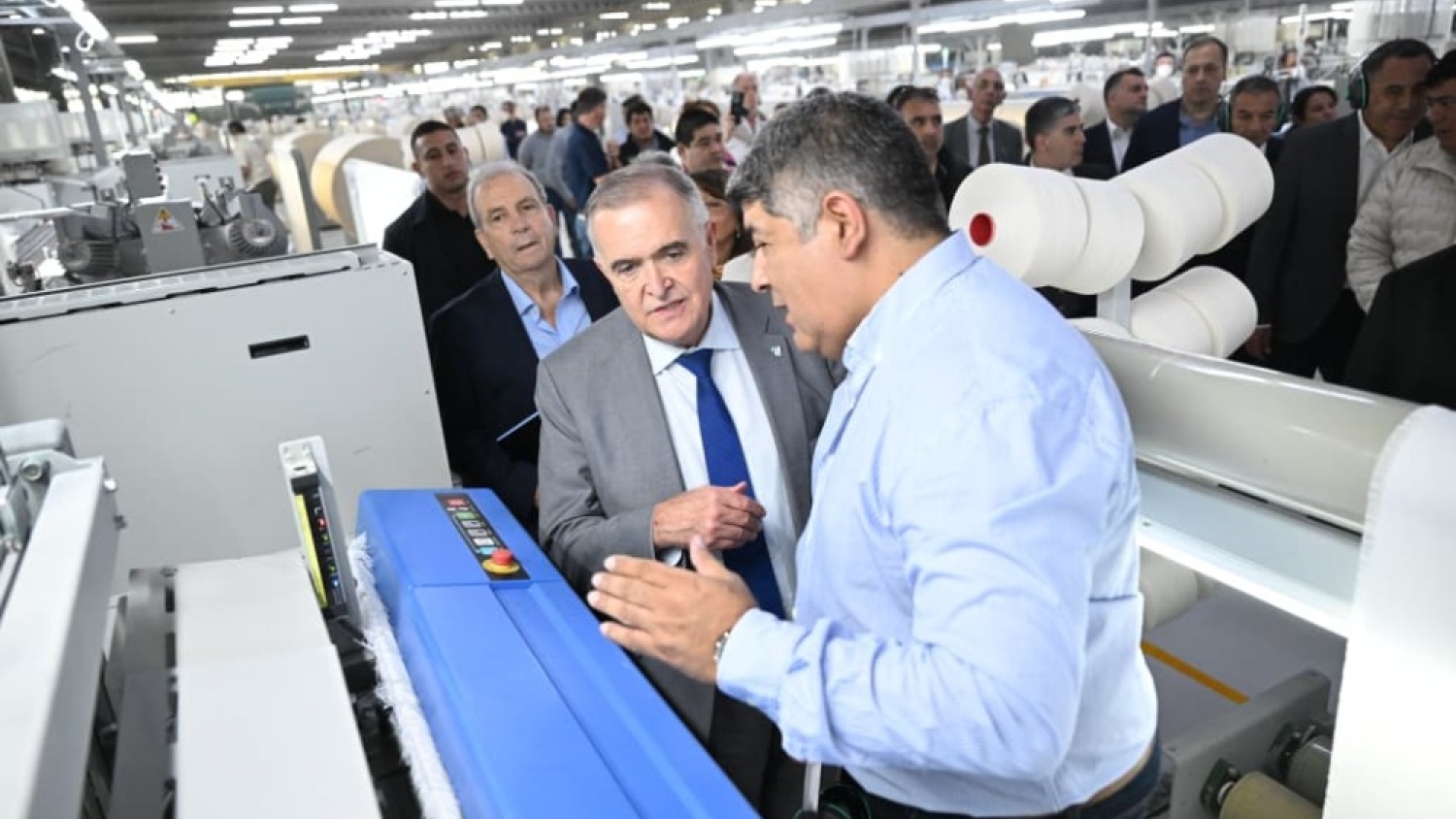 Jaldo inauguró innovación textil en Santista Argentina