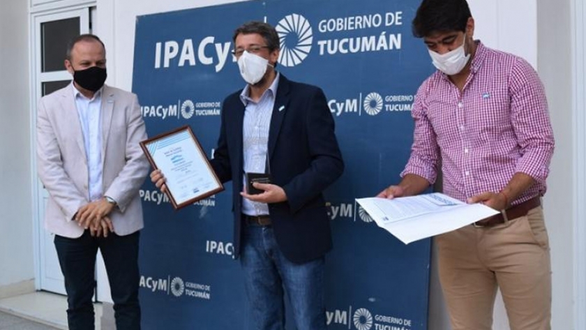Otorgan el sello de calidad al trabajo del IPACyM