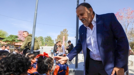 Plaza de Alpasinche: La Rioja inauguró una obra en San Blas