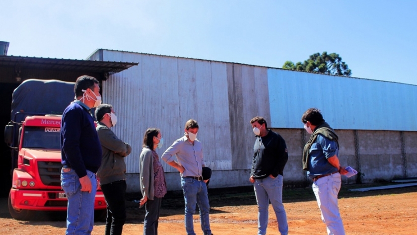 El Ministerio del Agro trabaja en territorio junto al municipio de San Pedro