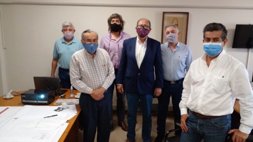 Reunión de Infraestructura y Transporte por el proyecto del nodo logístico de Güemes