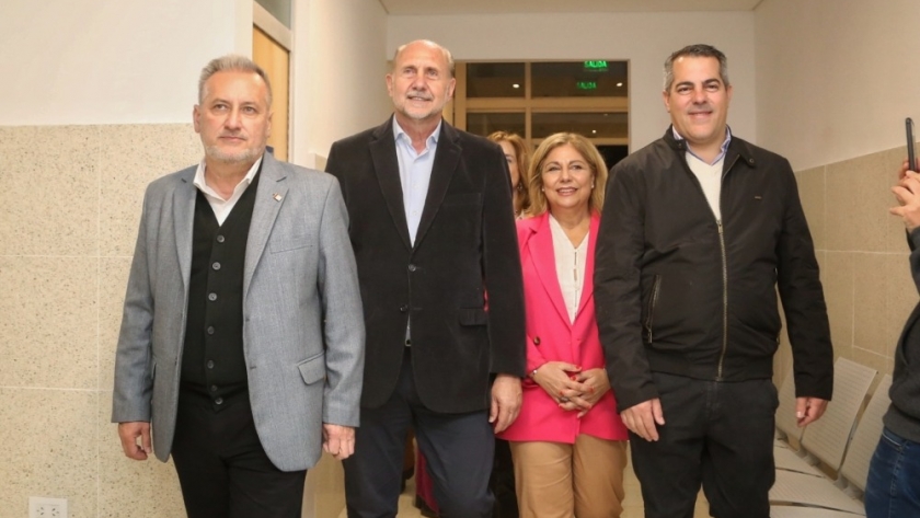 Perotti y Martorano inauguraron las obras de ampliación del SAMCO