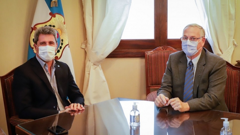 Sergio Uñac recibió a Ricardo Teragni, nuevo titular de Enargas en San Juan