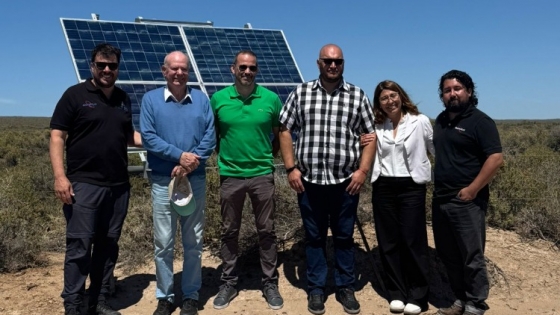 El Gobierno de la Provincia garantiza energía eléctrica en Punta Loma mediante tecnología solar