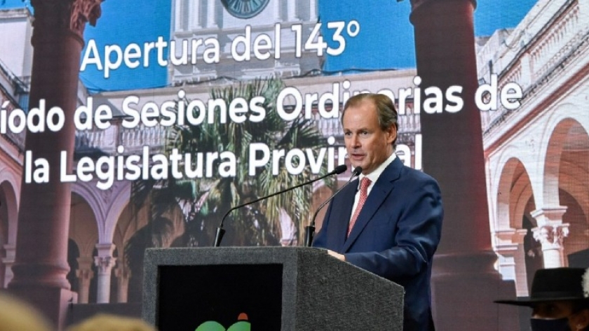 Con el orden y el crecimiento de la provincia como eje, Bordet dará su discurso ante la Asamblea Legislativa