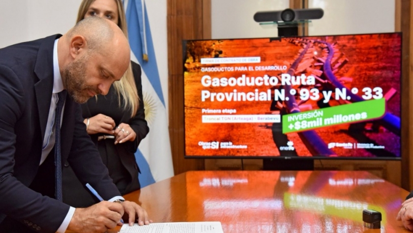 Santa Fe impulsa el desarrollo energético con el Gasoducto del Sur