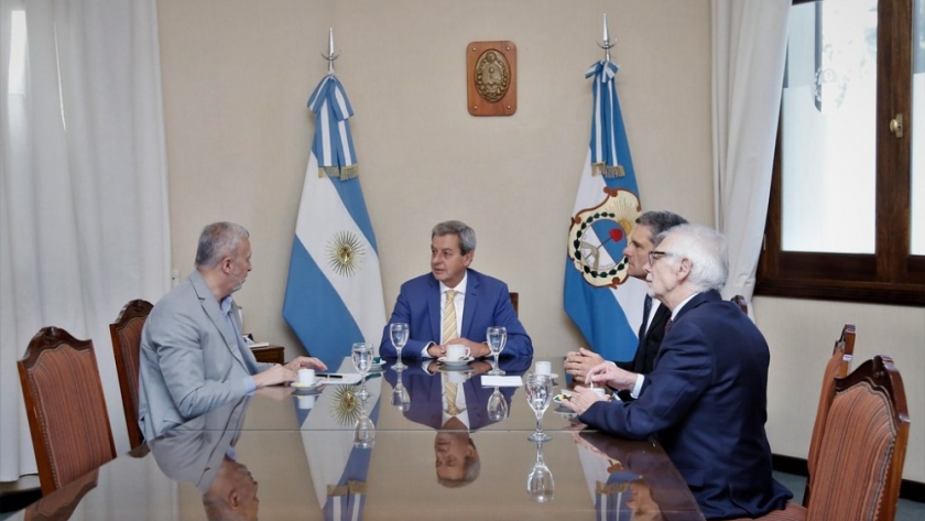 El nuevo presidente de Energía San Juan visitó Casa de Gobierno