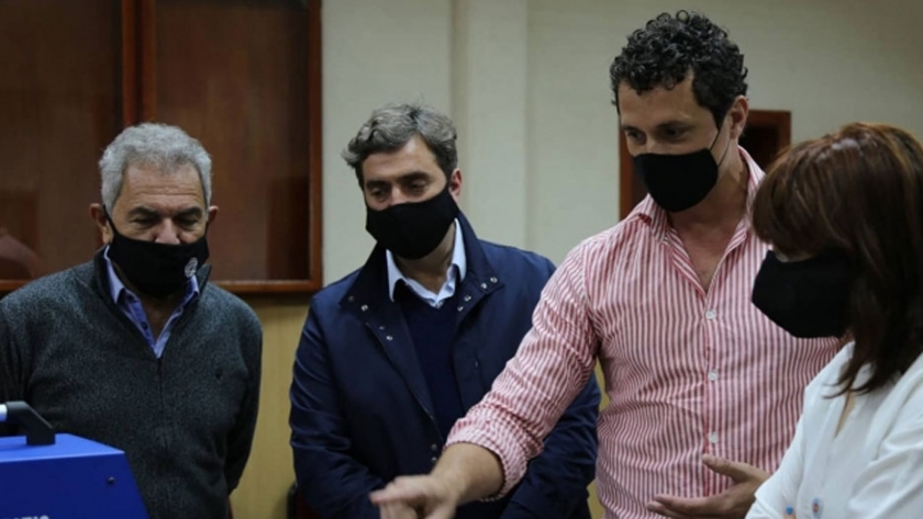 Ruiz Malec se reunió con el intendente Boto 