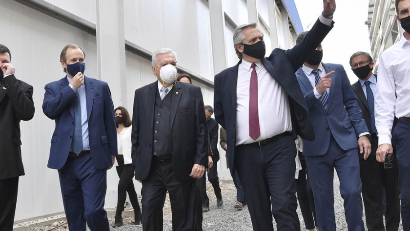 Motta: "Quisimos decirle al Presidente que no está solo"