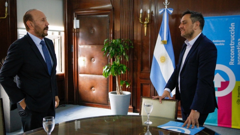 Cabandié e Insfrán se reunieron ante la próxima inauguración del centro ambiental de Formosa