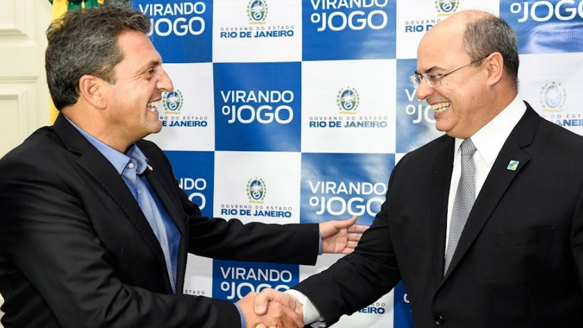 Massa se reunió con el presidente del BNDES
