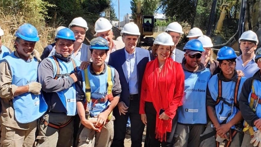 En Bariloche, se aceleran las obras del Colector Costanero	