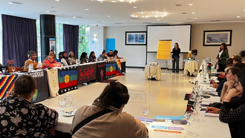 Se realizó otra jornada de diálogos interculturales para la acción climática en la región sur del país
