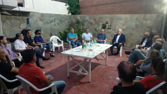 El ministro Díaz Cano se reunió con empresarios del sector pasero