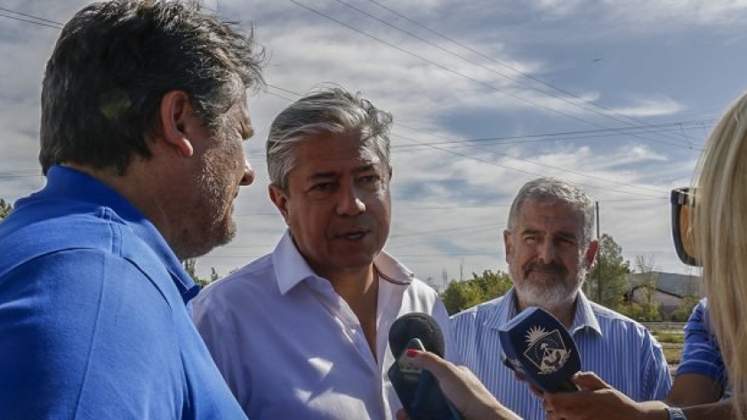 Figueroa y Gaido supervisaron obras pluviales en el oeste de Neuquén