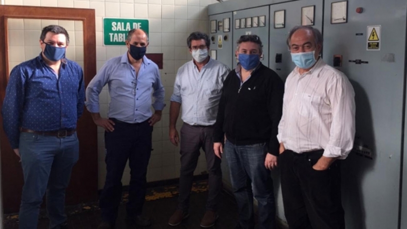 Jelinski recorrió obras en Tapalqué y General Alvear