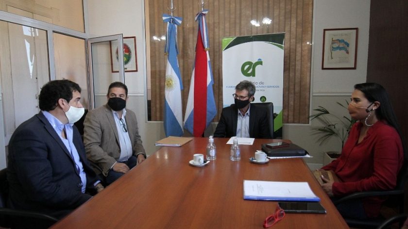 Trabajan una agenda de gestiones y proyectos para el departamento Nogoyá