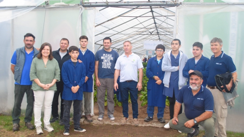 Estudiantes alvearenses participaron de la jornada Hortícola del CERET