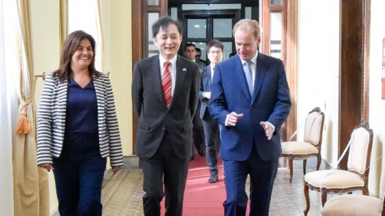 Bordet y Bahl acuerdan con el embajador de Japón intercambio científico y tecnológico