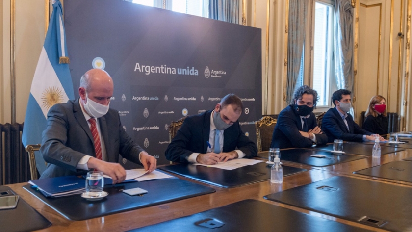 El Gobierno nacional firmó acuerdos de asistencia financiera con Jujuy, La Rioja, Tierra del Fuego y Salta
