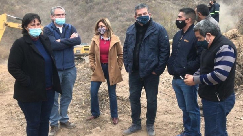 Avanza la obra de apertura de la ruta que unirá Pomán-Concepción de Capayán