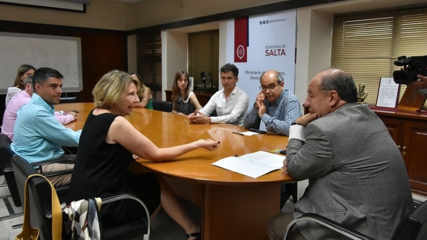 El ministro Villada recibió a referentes de la organización “The Nature Conservancy”